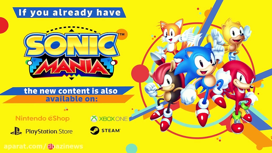 تریلر Sonic Mania Plus Trailer با معرفی شخصیت های جدید