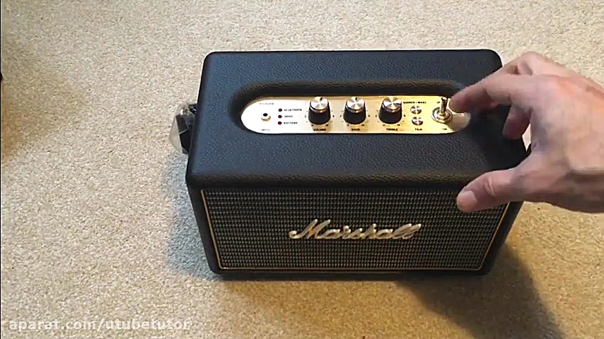 Marshall Kilburn Unboxing - آشنایی و معرفی اسپیکر پرتابل مارشال کیلبرن زمان182ثانیه