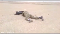 شلیک با سلاح تک تیرانداز ایران...