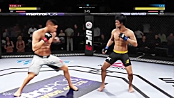 Cristiano Ronaldo vs. Bruce Lee (EA sports UFC 3) - CPU vs. CPU