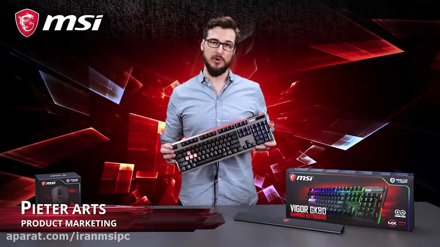 msi keyboard vigor gk80