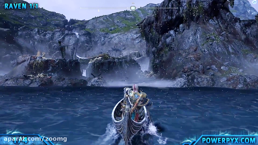 ویدیو محیط Isle of Death بازی God of War - زومجی