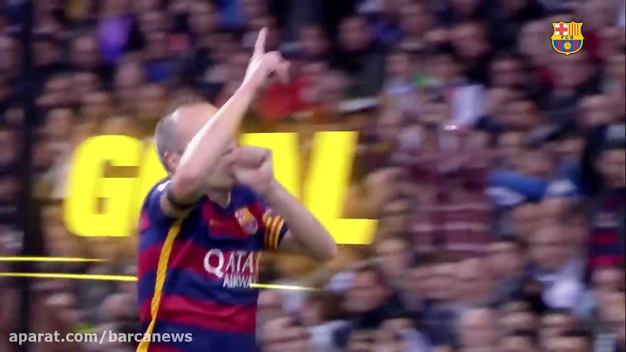 ANDRÉS INIESTA | Five goals from the archives زمان64ثانیه