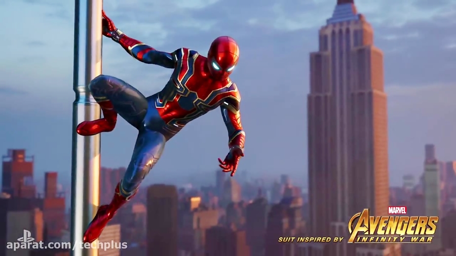 لباس Iron Spider مرد عنکبوتی در بازی Spider-Man PS4
