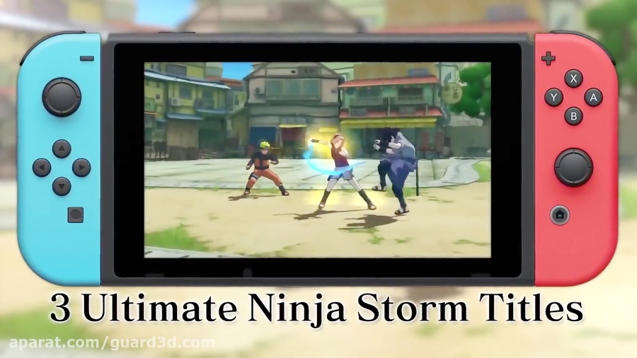 تریلر هنگام عرضه بازی Naruto: Ultimate Ninja