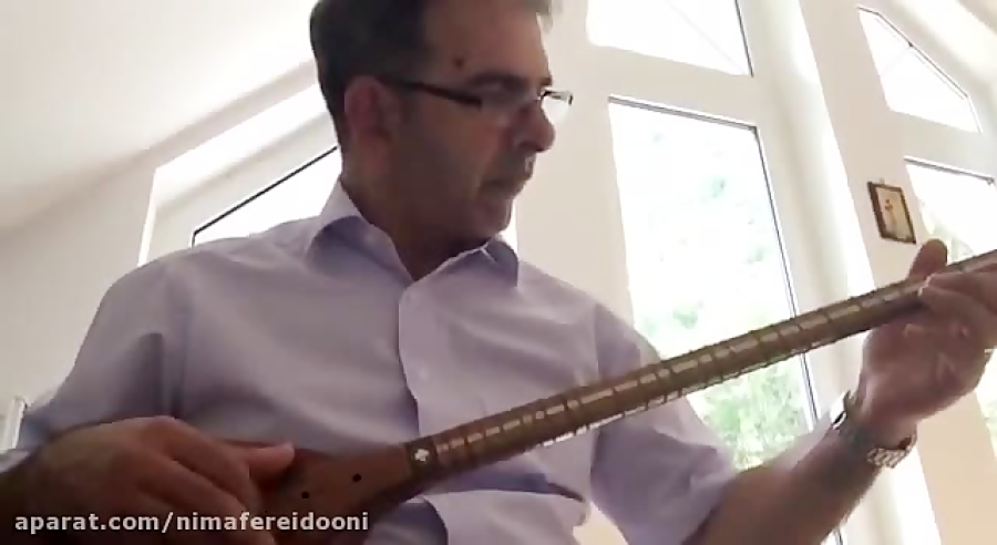 سپهر راست پنج گاه ردیف میرزا عبدالله احمد بهره دار هنرجوی اسکایپی تار نیما فریدونی آلمان.mp4