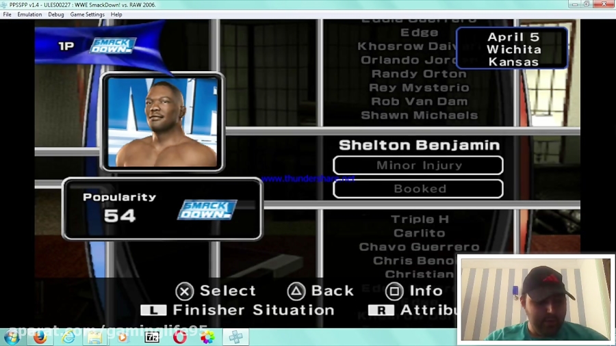 WWE:SmackDown vs. Raw 2006-GM Mode(قسمت دوم)