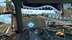 گیم پلی من در Euro truck simulator 2 با Scania R فول آپگرید
