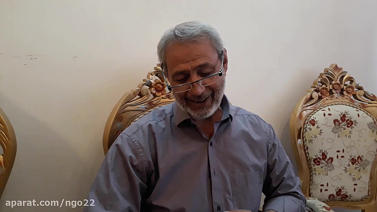 مصاحبه با آقای حاج یوسف شهباز ساوجی (اپارات شماره 4) زمان200ثانیه