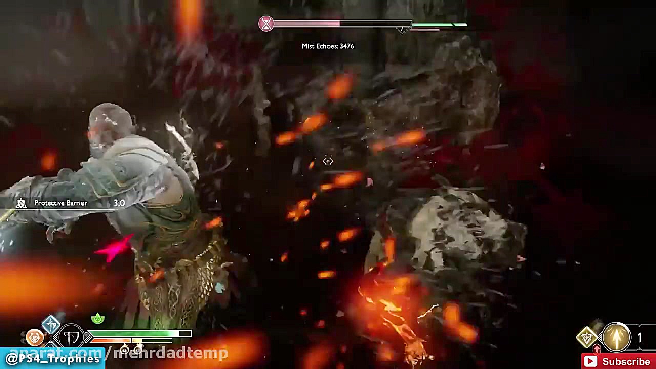 روش آپدیت قدرت تبر کریتوس (Leviathan Axe) به لِوِل 6 در بازی God Of War 2018 زمان793ثانیه