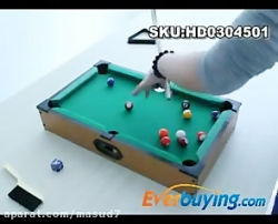 Mini Wooden Pool Billiard Table Everbuying.com