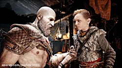 God of War 4 - Kratos vs The Stranger