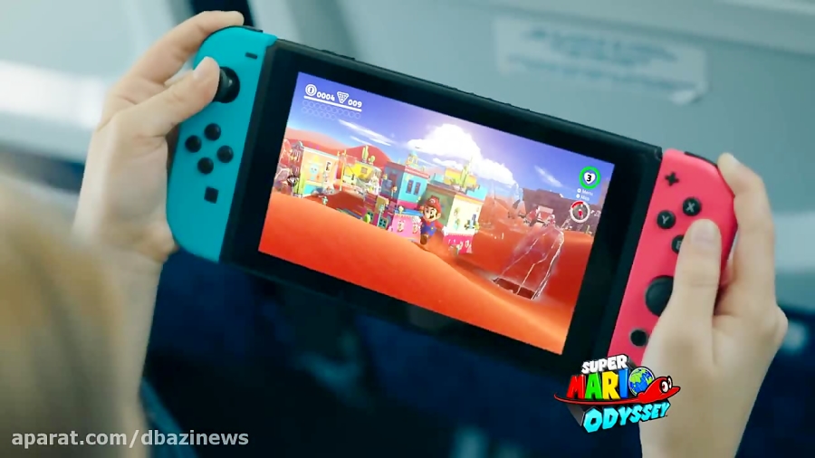 تیزر تبلیغات کنسول Nintendo Switch