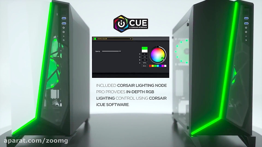 ویدئوی رونمایی از کیس های SPEC - OMEGA RGB - | زومجی |