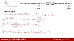کنکور ریاضی - رسم نمودار حل تست 2 از علی هاشمی