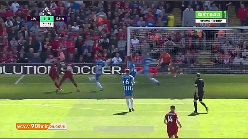 خلاصه بازی: لیورپول 4-0 برایتون هپاتواسپلنومگالی