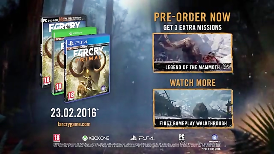 تریلر بازی Farcry primal