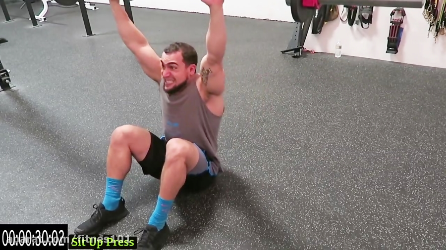 Intense 5 Minute Barbell Ab Workout