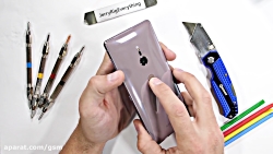 تست مقاومت و استحکام Xperia XZ...