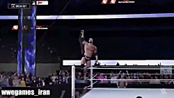 wwe 2k16 john cena vs rock wre...