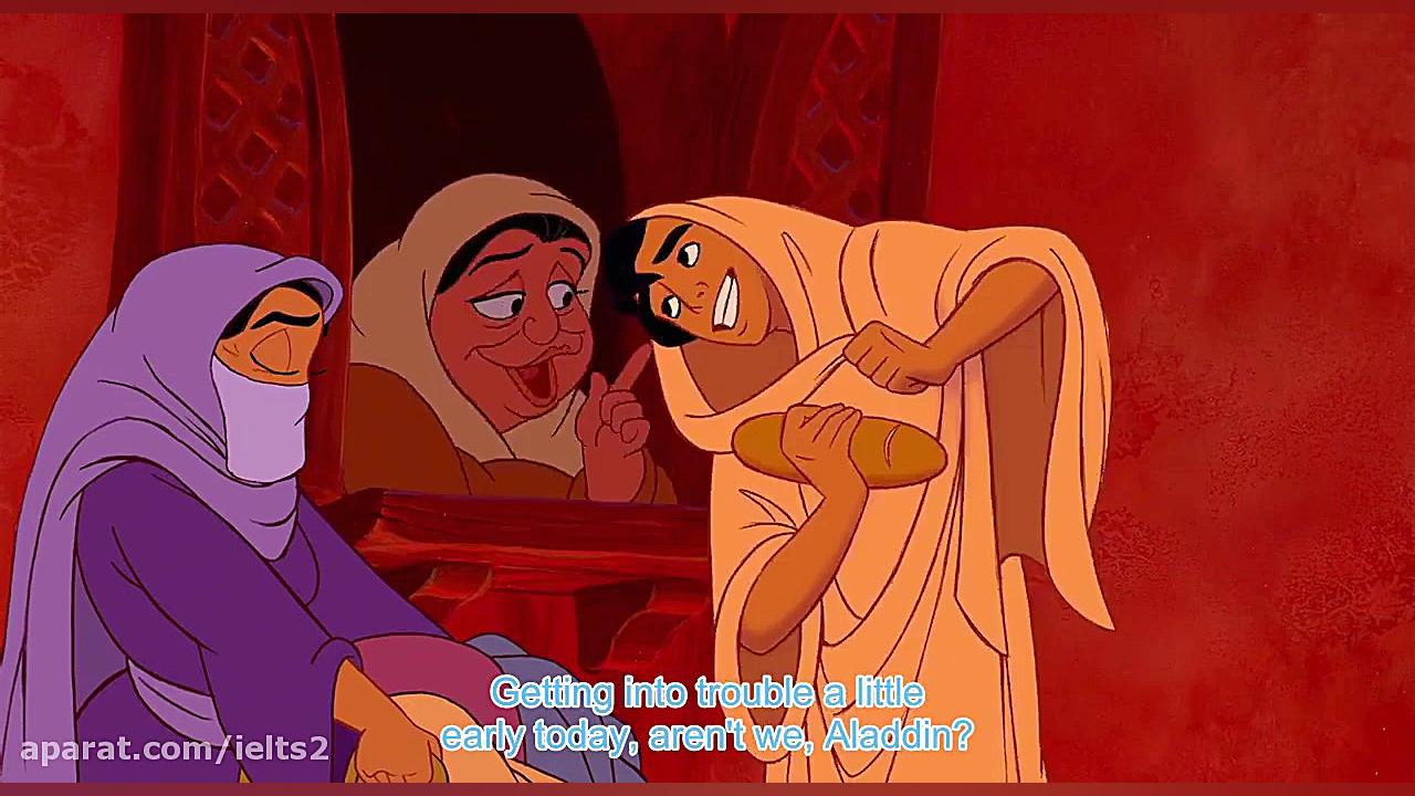 انیمیشن علاءالدین Aladdin.1992 زمان61ثانیه
