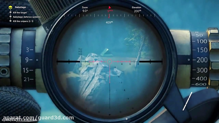 گیم پلی تک تیر اندازی Sniper Ghost Warrior 3