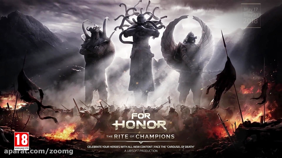 تریلر رویداد The Rite of Champions بازی For Honor