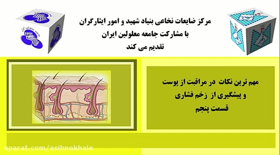 نکات مهم در مراقبت از پوست و پیشگیری از زخم فشاری-قسمت5