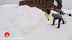 ویدیو اولین جشنواره مجسمه های...