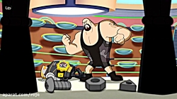 انیمیشن جتسون در مسابقات کشتی...