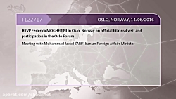 Mogherini attends Oslo Forum -...