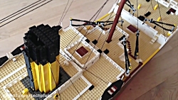 ساخت کشتی تایتاینک با ۳۰.۰۰۰ قطعه لگو LEGO