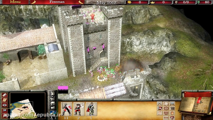 بازی نبرد صلیبی قلعه2 - Stronghold 2
