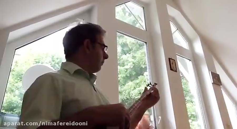 مبرقع راست پنج گاه ردیف میرزا عبدالله احمد بهره دار هنرجوی اسکایپی تار نیما فریدونی آلمان.mp4
