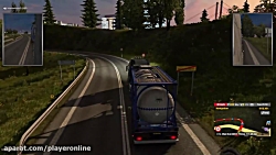 گیم پلی 1 (Euro Truck Simulator Game Play)