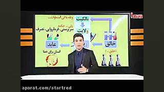 قضا و قدر: حل تست دین و زندگی کنکور دندانپزشک زیبایی