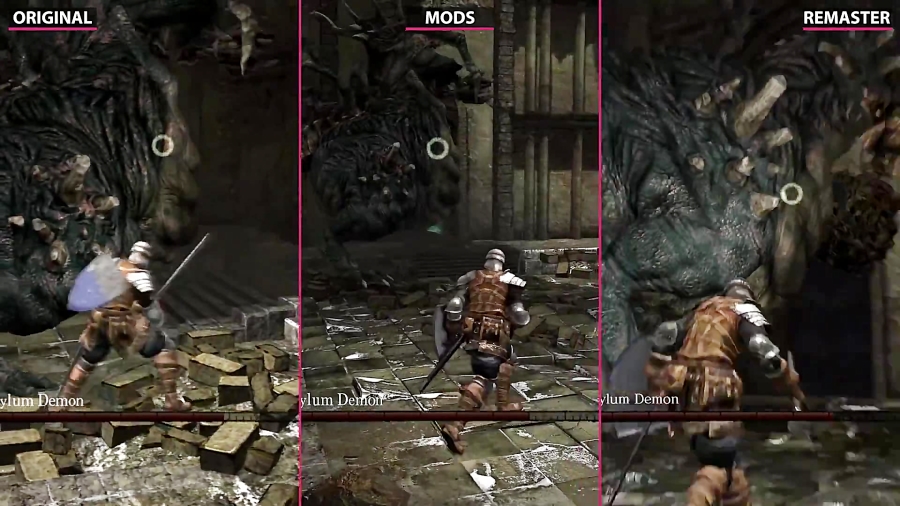 مقایسه گرافیک Dark Souls Original vs Mods vs Remastered