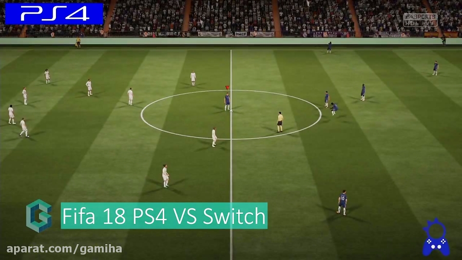 مقایسه بازی Fifa 18 در PS4 و Nintendo Switch | گیمیها