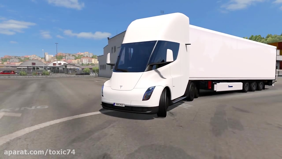 تست مد : کامیون بینظیر تسلا برای Euro Truck Simulator 2