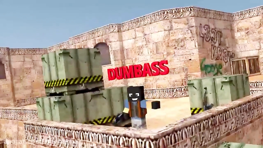Top Minecraft Animation - Counter Strike Animation