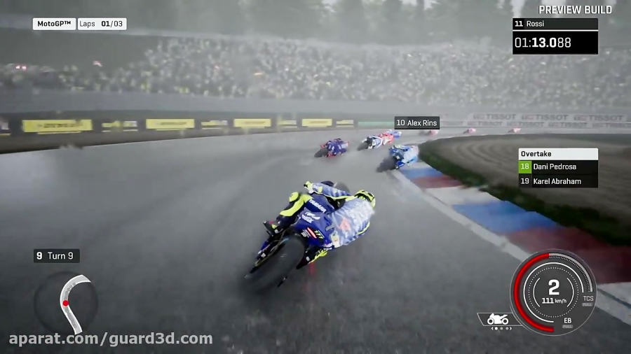 15 دقیقه گیم پلی MotoGP 18