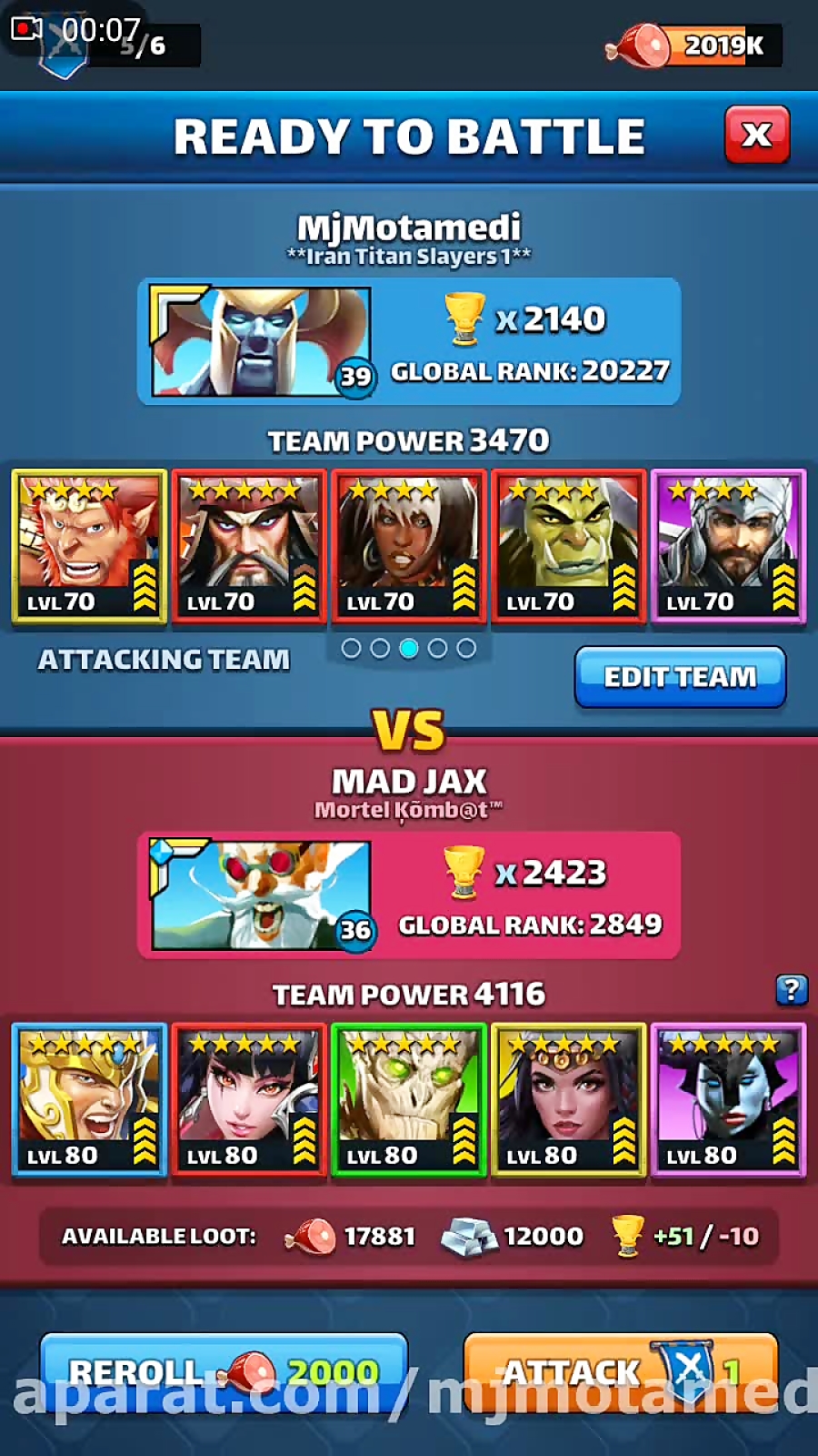 Empires and Puzzles ,How to Defeat Higher Level Enemy