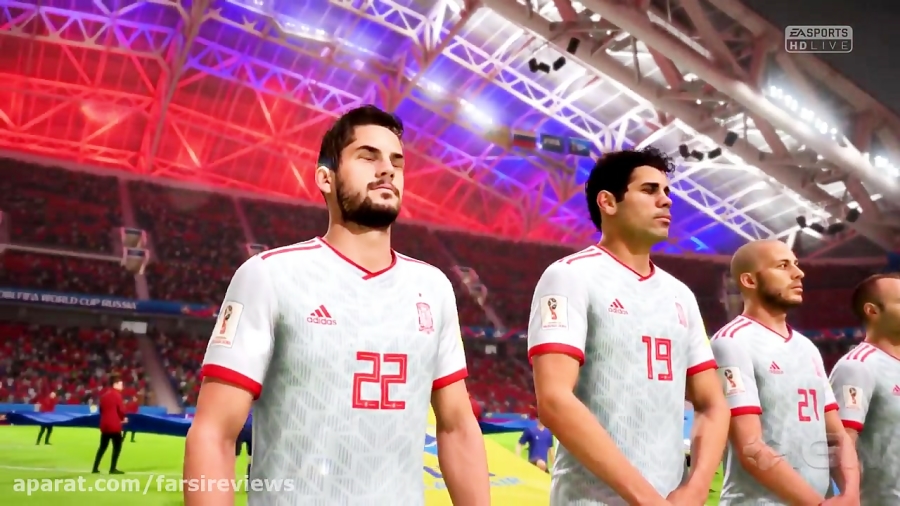 ویدئوی گیم پلی کامل بازی FIFA 18 World Cup