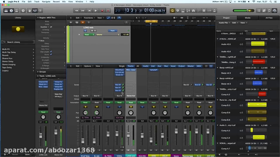 Vocal Reverb - Using SideChain to Get it Right in the Mix