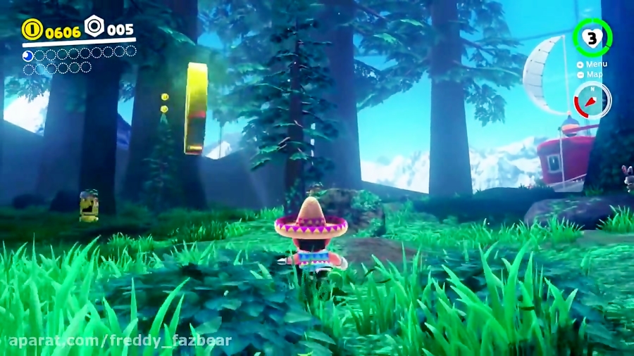 Super Mario Odyssey - Gameplay Walkthrough Part 3 - Wooded Kingdom! Steam Gardens! ( Nintendo Switch )
