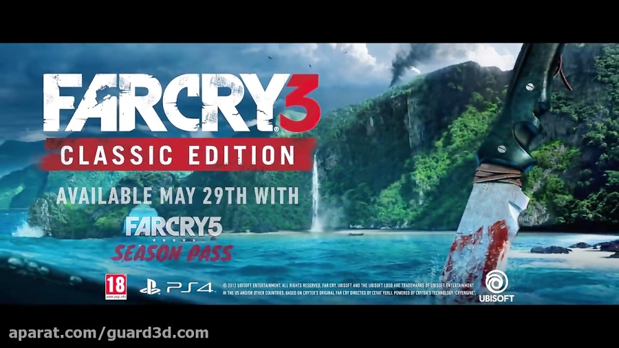 تریلر بازی Far Cry 3 | Classic Edition نسخه PS4
