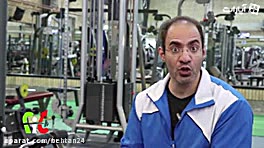 دکتر میری_ آموزش حرکات تقویت کننده عضله زیر بغل دکتر علیرضا میری