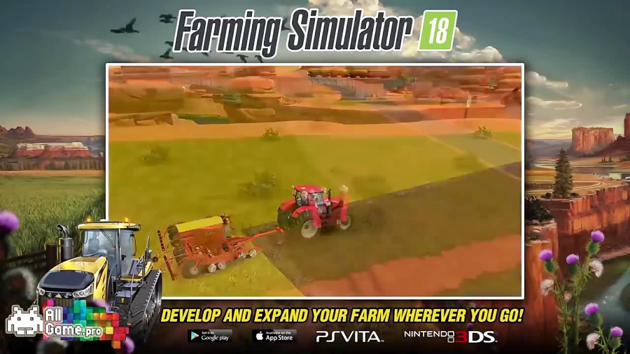 آل گیم |  گیم پلی بازی Farming Simulator 18