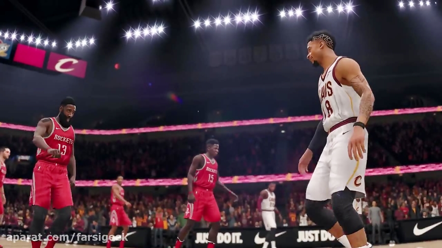 NBA Live 18 Introduces Cover Athlete James Harden | PS4