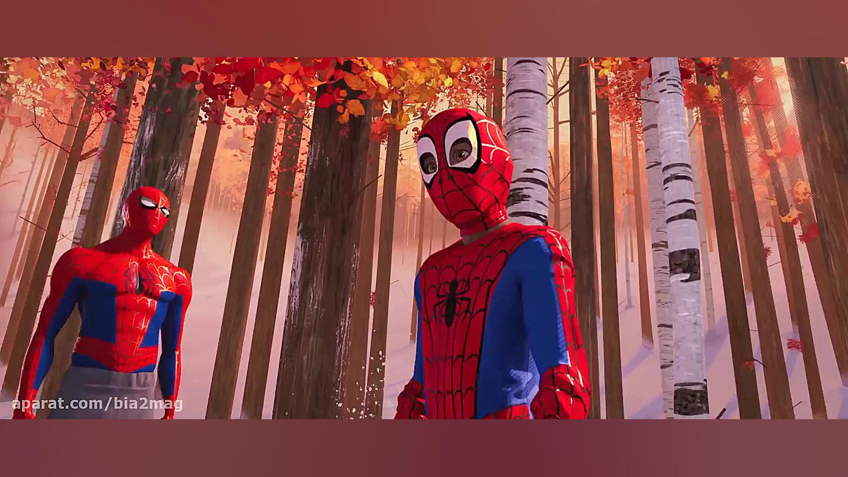 تریلر انیمیشن Spider-Man: Into the Spider-Verse 2018 زمان160ثانیه